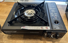 Kitchen Craft S-5000 Portable Camping Gas Stove & Case & Instructions