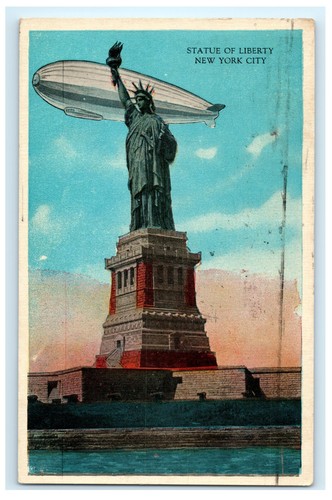 Statue liberty zeppelin new - liberty,