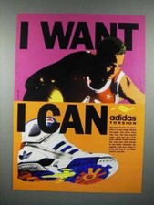 1990 Adidas Torsion Shoe Ad -