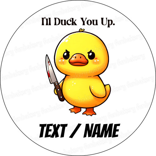 Duck duckling cake topper - duck,