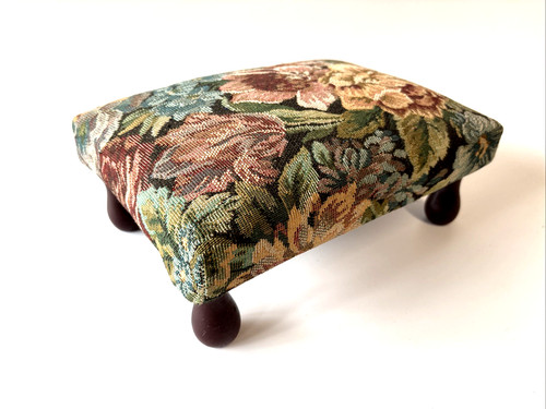 Vintage floral tapestry - floral,