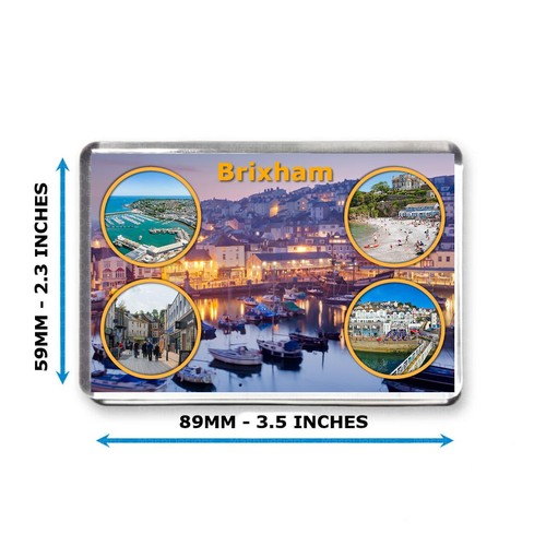 Brixham jumbo fridge magnet - -,