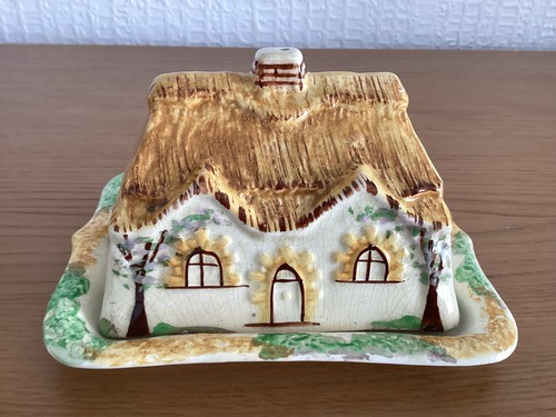 Vintage cottage ware butter - ware,
