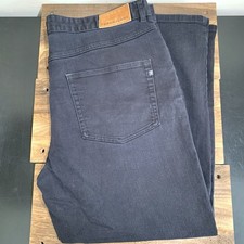 Farah Jeans Mens Black Stretch
