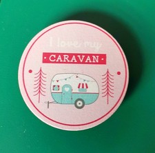 Lt Pink Round Magnet I LOVE MY