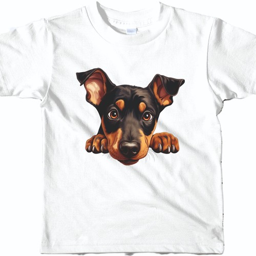 Doberman pinscher dog shirt - doberman,