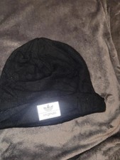 Black Adidas Originals Beanie Hat