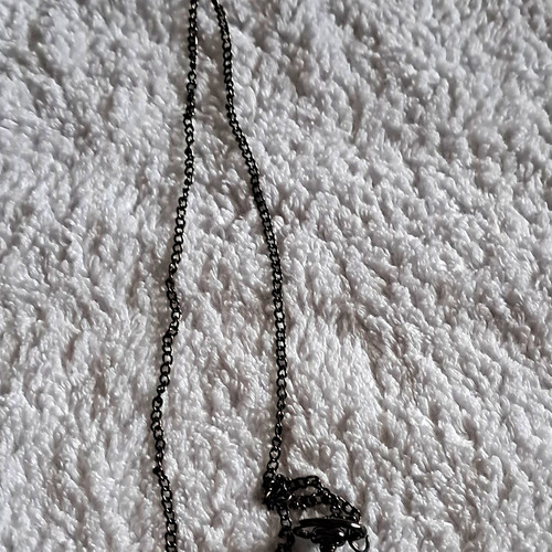 Black quartz pocket watch - black,
