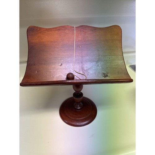 Vintage wood tabletop book - wood,