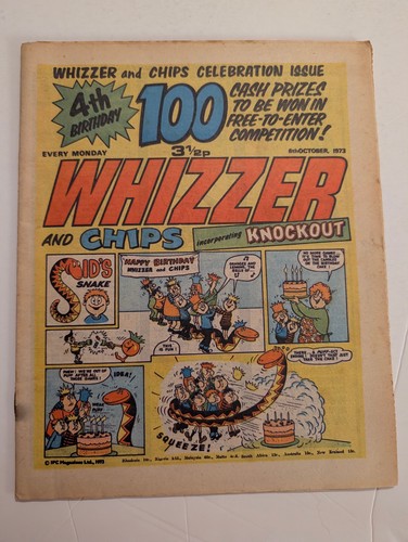 Whizzer and chips comic - and, 6th