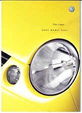 Volkswagen Lupo 2002-2003 UK Market Sales Brochure E, S, Sport & GTi