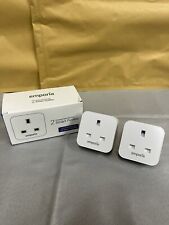2x Emporia Wireless WiFi Smart Plug 10a ( ENERGY MONITORING