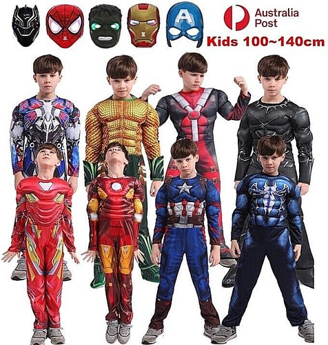 Avengers kids costume led - avengers, +