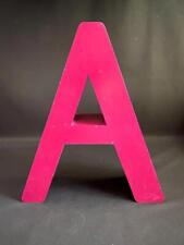 LETTER A METAL BEDROOM INITIAL ADVERTISING INDUSTRIAL ALPHABET STANDING SIGN