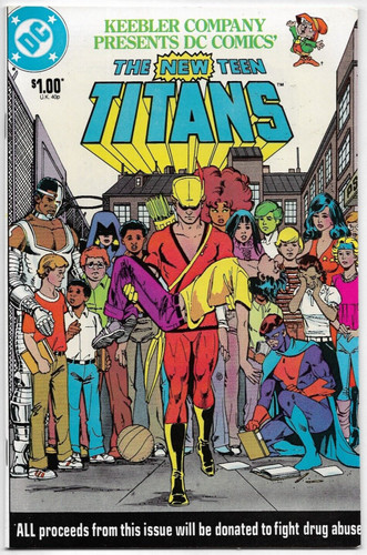 New teen titans drug awareness - new,