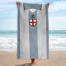England Retro 1996 Away Shirt Towel | Personalised Vintage Beach Towel