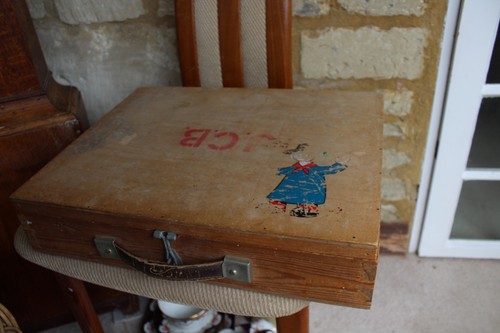 Vintage tool toy box chest - toy,