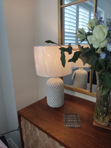 Beautiful new table lamp - beautiful,