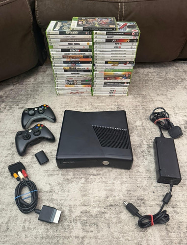 Xbox 360 slim console bundle - xbox, 2