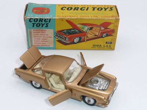 Corgi toys 241 - corgi, ghia