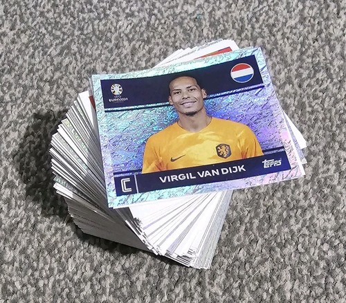Topps uefa euro 2024 sticker - euro,