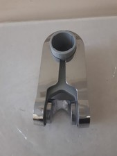 Aqualisa 25mm Shower Head Handset Holder - White-Chrome 