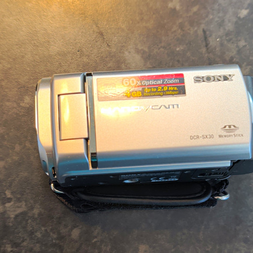 Sony handycam dcr sx30e silver - handycam, dcr-sx30e