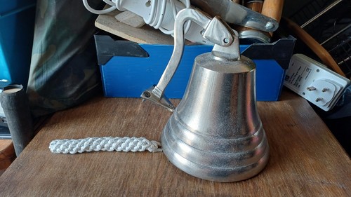 Wall mounted large bell - mounted,