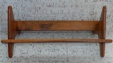 Vintage Wooden Book Trough
