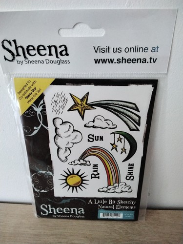 Sheena douglass rubber stamp - rubber,