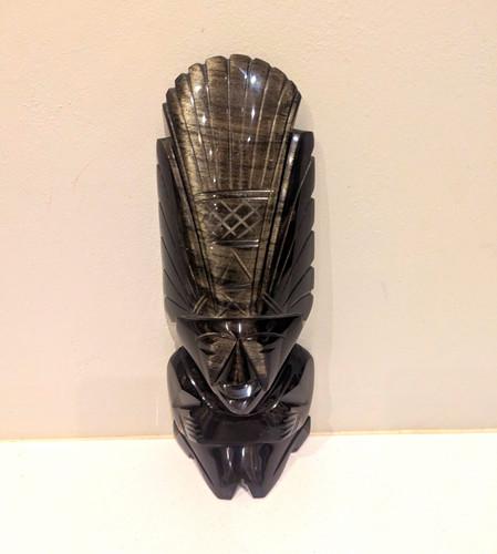 Vintage gold sheen obsidian - gold,