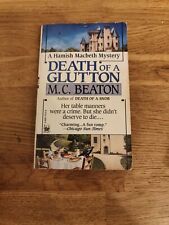 BOOK - MC Beaton Hamish Macbeth Death Of Glutton 1995 Ballantine Paperback 