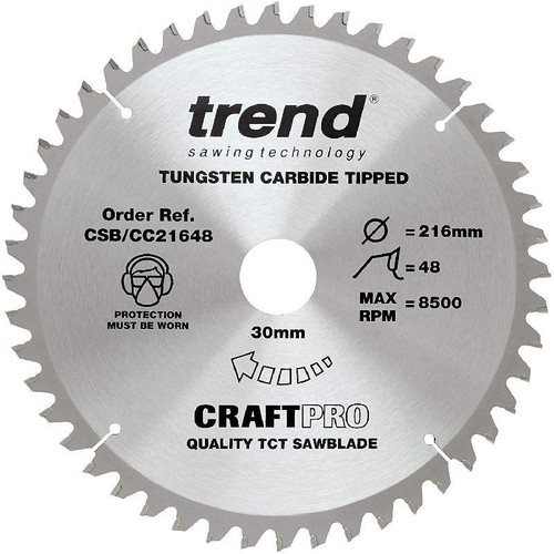 Trend mitre saw blades timber - mitre,