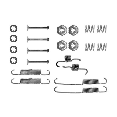 Rear brake shoe fitting - rear, kit