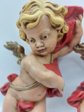 Vintage Ceramic Wall Cherubs