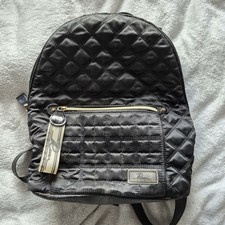 River Island Black Quilted
