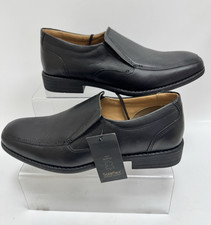 Mens Soleflex Black Leather