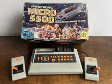 Retro 1970s Prinztronic Micro 5500 TV game console boxed controllers superstar 