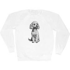 'Miniature Poodle Sitting'