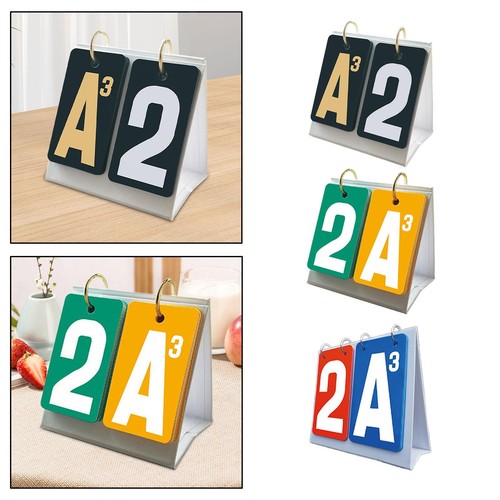 Flip scoreboard for card game - scoreboard,