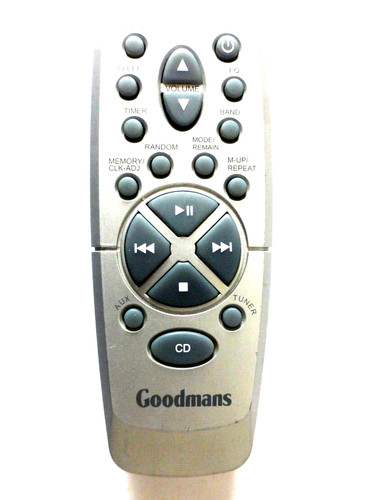 Goodmans hifi remote - goodmans,