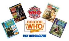 Doctor Who Weekly and Monthly Marvel Comic Magazine Complete your Collection