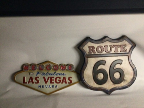 Retro americana metal wall - retro,