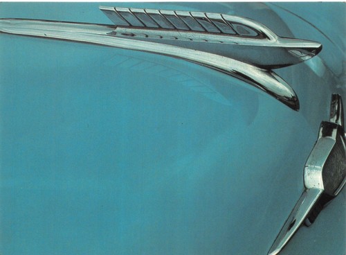 Athena postcard car - postcard, bonnet