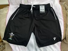 Macron Wales Rugby Union Leisure/ Gym Shorts Size XL Brand New With Tag Mint Con