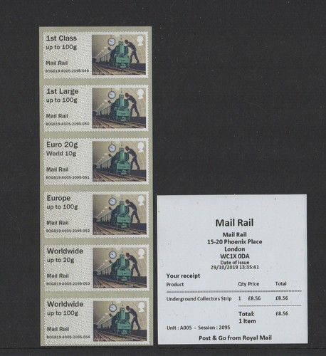 Underground r19yal mail rail - underground,