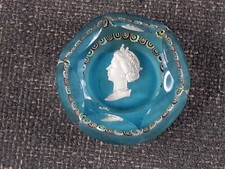 Vintage Couronnement 2-6-53 Coronation Saint Louis France Paperweight