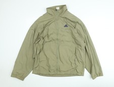 Adidas Men's Green Windbreaker