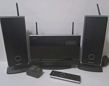 iSymphony W2C Audio System CD USB SD Card Ipod Dock w/ Bluetooth Speakers.