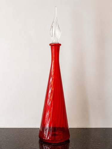 Large empoli style ruby red - style,